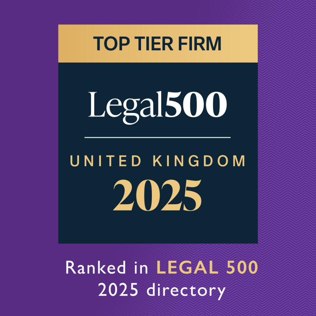 Tozers LLP Celebrates Ongoing Success in the Legal 500 2025 Rankings